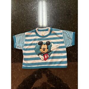 Mickey Mouse Disney Vintage Shirt Top Heart Made In USA 6x Valentines Unisex